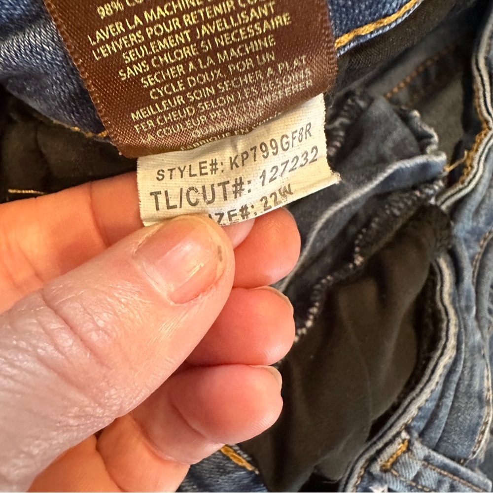 Kut from the Kloth boyfriend jeans size 22W - Picture 8 of 10